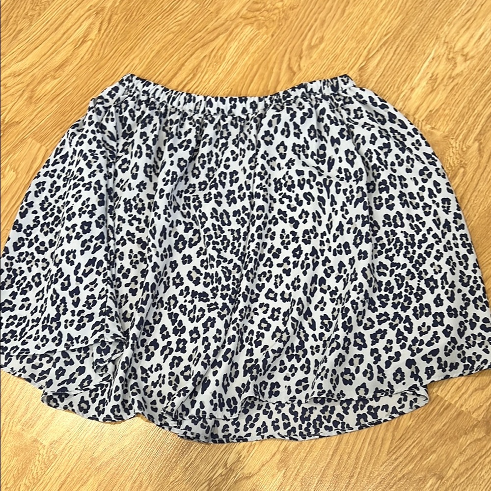 Leopard Print Women's Skirt